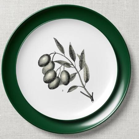 WILD OLIVE PLATE
