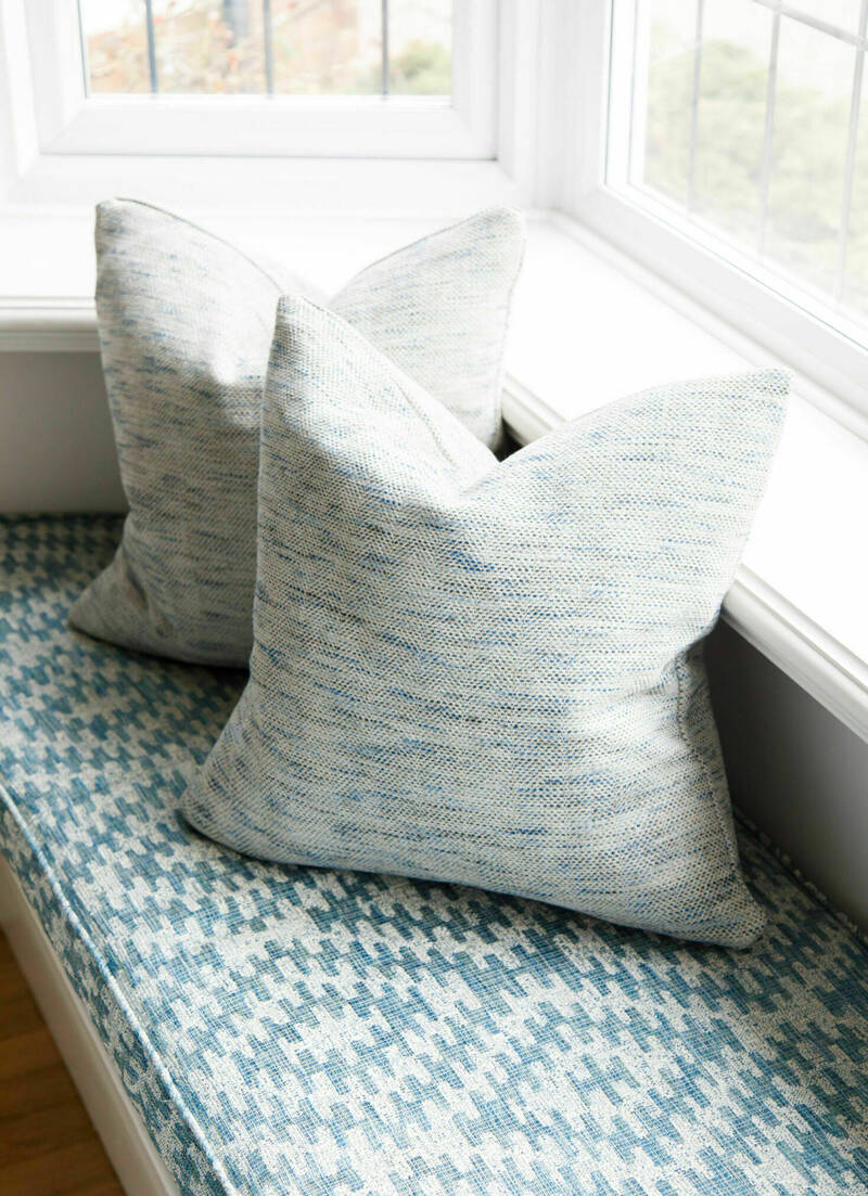 Sea Avenue window seat cushions