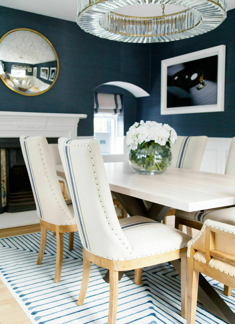 Sea Avenue Dining Table and Art