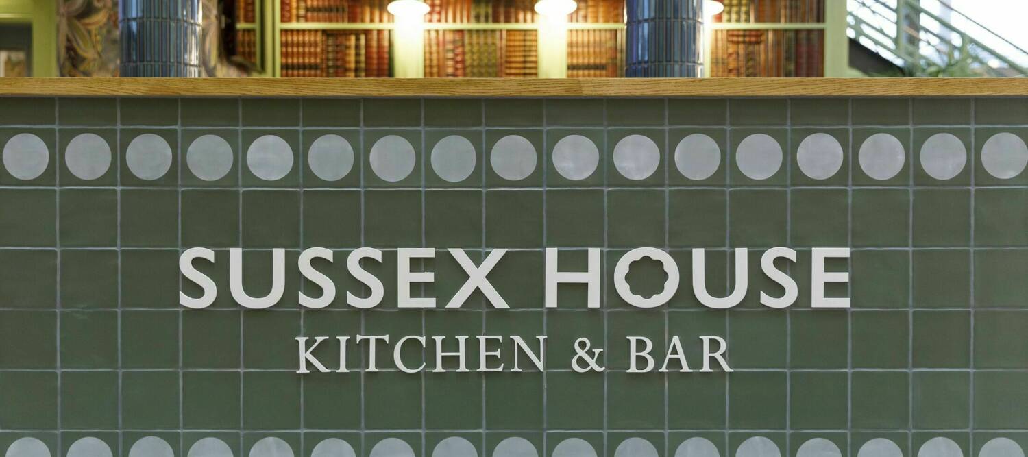 Sussex house green sign