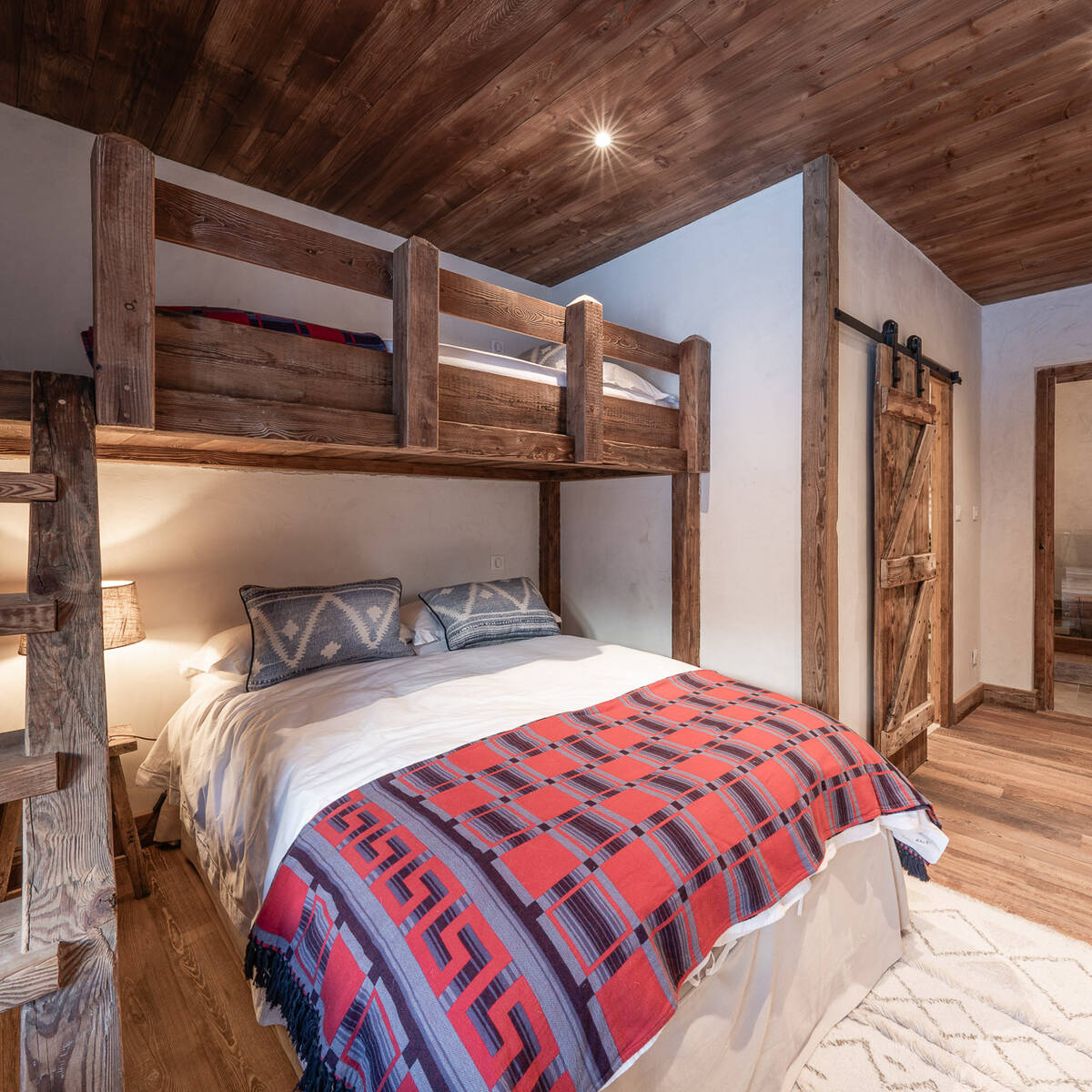 Ski Chalet Bunk Bedroom