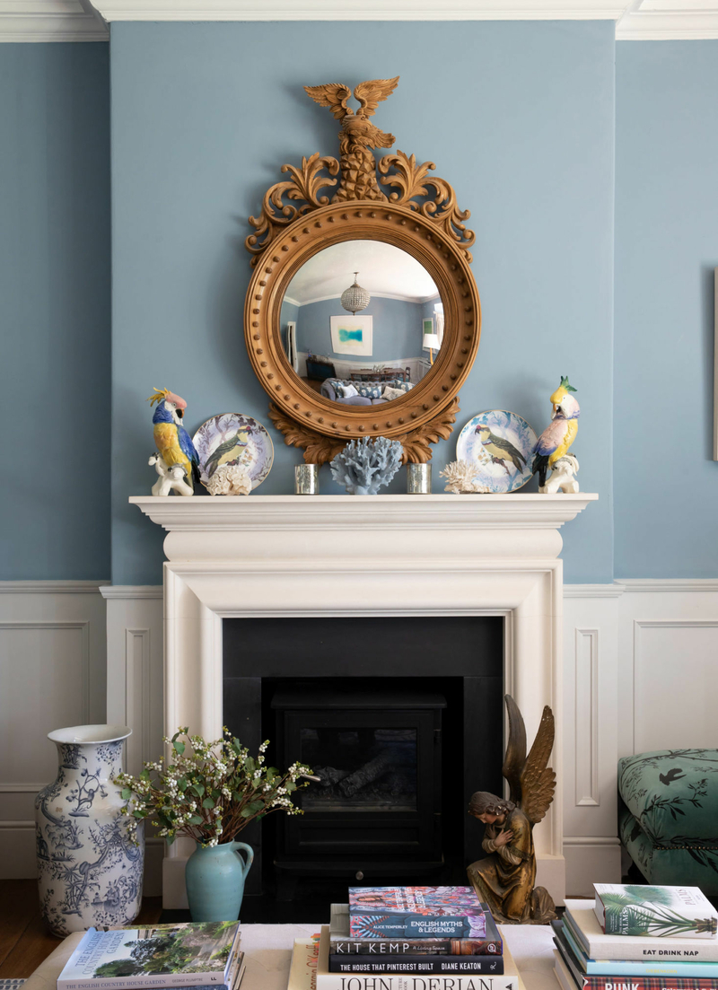 Rectory Fireplace Mantel Wide